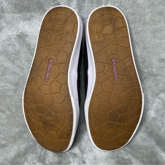 Columbia PFG Slack Water Slip-On Floral Print Heel Detail Shoes Size 8 - Picture 6 of 8